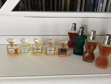 Lotje parfum miniature Coco Chanel, Jean Paul Gaulthier beschikbaar voor biedingen