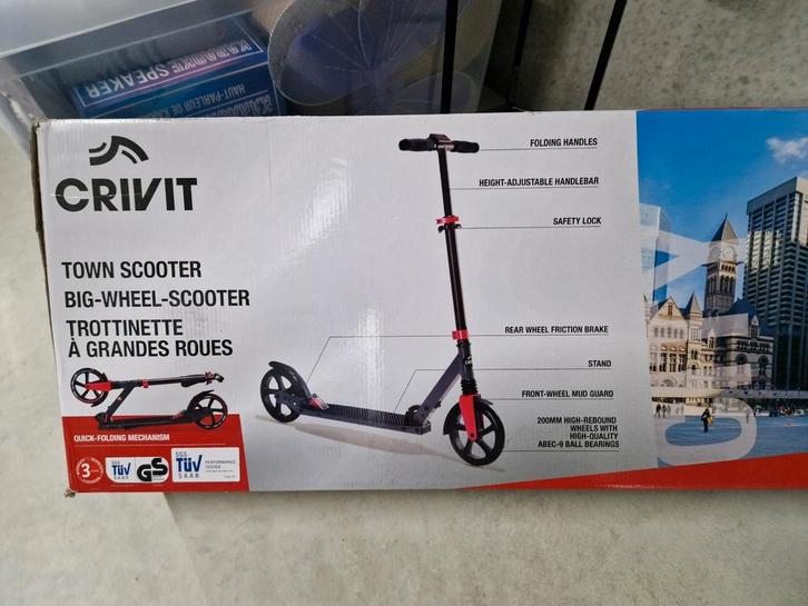 Inklapbare step »Big Wheel« NIEUW, Fietsen en Brommers, Steps, Nieuw, Ophalen
