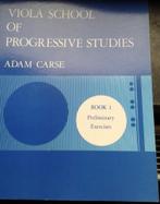 Adam CARSE: New school of Violin Studies Book 1- 2 en 3, Violon ou Alto, Enlèvement ou Envoi, Neuf, Leçon ou Cours