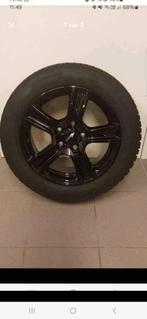 Winterbanden en velgen 1x gebuikt, Auto-onderdelen, Banden en Velgen, Ophalen, Winterbanden, Velg(en)