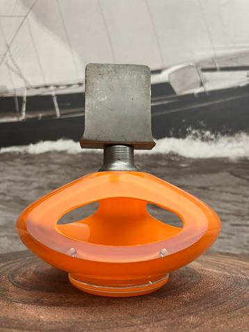 Vintage asbak met houder voor lucifers, glas Sommerso beschikbaar voor biedingen