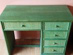 Magnifique bureau vernis vert, Ophalen, Zo goed als nieuw, Bureau