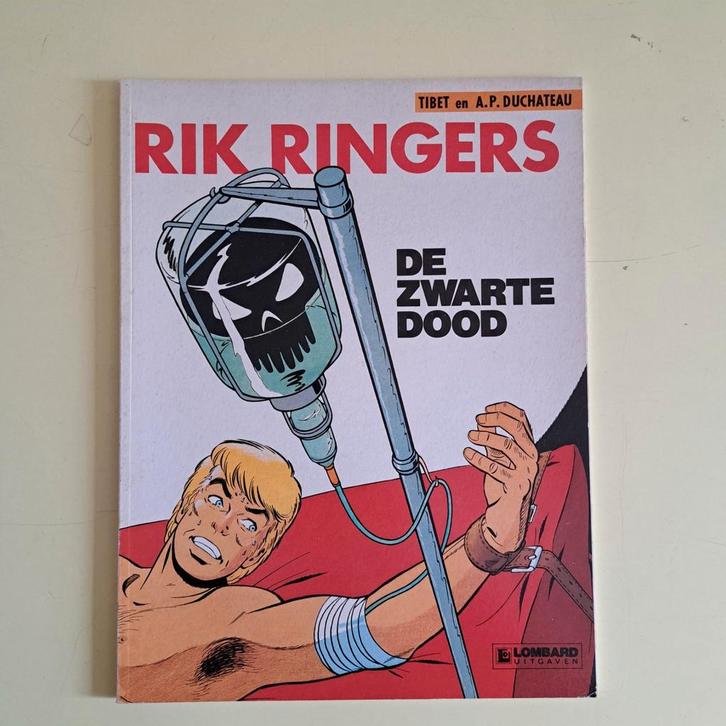 Rik Ringers De zwarte dood eerste druk, Boeken, Stripverhalen, Zo goed als nieuw, Ophalen of Verzenden