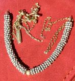 Collier de joaillerie artisanale  SOANDSO collection BHOUTAN, Handtassen en Accessoires, Kettingen, Ophalen, Gebruikt, Goud, Zilver