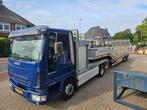 Iveco 2003 Eurocargo Vrachtwagen met Semi dieplader, Iveco, Overige brandstoffen, Bedrijf, Te koop