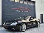 MERCEDES-BENZ SL 350 V6 (245ch) CABRIO 2004 93.000km !!, Cuir, Noir, Automatique, Carnet d'entretien