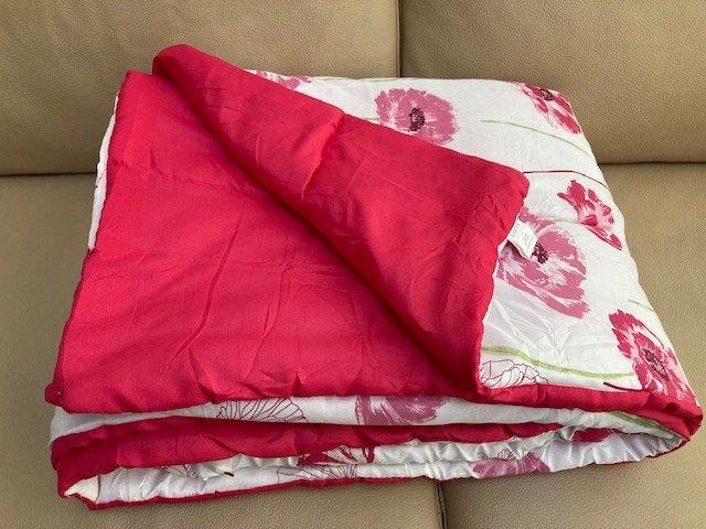 Dekbed - zetelplaid  (NIEUW), Huis en Inrichting, Woonaccessoires | Plaids en Woondekens, Nieuw, Ophalen of Verzenden