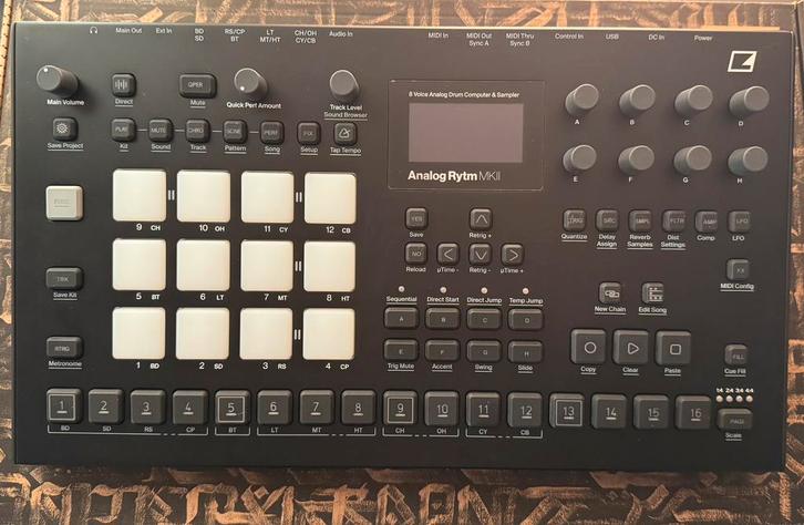 Elektron analog rytm mk2, Musique & Instruments, Synthétiseurs, Comme neuf, Enlèvement