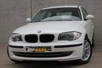 BMW 116i/3-deur/wit, 90 kW, 4 zetels, Leder en Stof, Wit