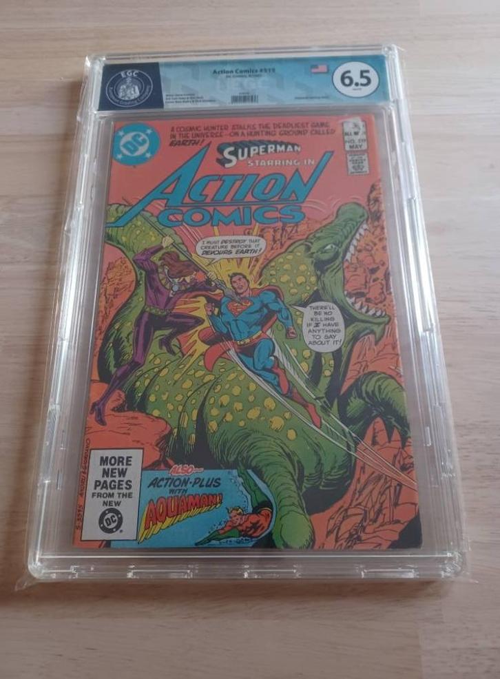 1981 Action Comics Superman 519, Boeken, Strips | Comics, Zo goed als nieuw, Eén comic, Amerika, Ophalen of Verzenden