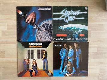 4x Status Quo LP's beschikbaar voor biedingen