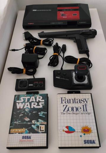 Master System 1, Light Phaser, Control Stick, Pad, 4 games