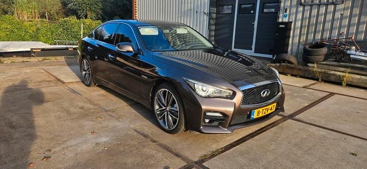 Infiniti q50 s 3.5 liter v6 hybride/benzine, Auto's, Infiniti, Particulier, Q50, Achteruitrijcamera, Bluetooth, Climate control