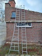 2 delige uitschuifbare ladder 9,30 m, Doe-het-zelf en Bouw, Ladders en Trappen, Ophalen, Ladder