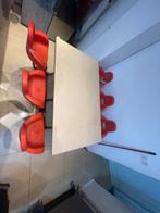 Tafel met zes kinder stoelen, Kinderen en Baby's, Ophalen, Gebruikt