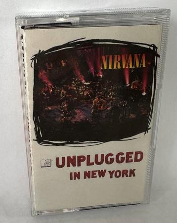 Cassette - Nirvana - Mtv Unplugged in New York - 1994, Enlèvement ou Envoi, Originale, 1 cassette audio, Rock en Metal