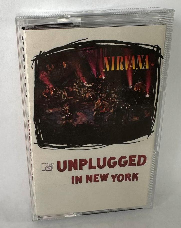 Cassette - Nirvana - Mtv niet aangesloten in New York - 1994, Cd's en Dvd's, Cassettebandjes, Zo goed als nieuw, Origineel, Rock en Metal