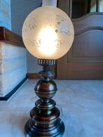 Melkglas lamp, Ophalen
