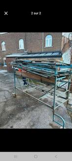 Echafadaudage à roulettes, Ophalen