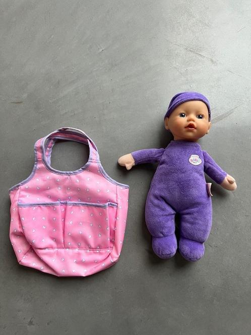 My first babyborn popje + afneembare muts + draagtasje, Kinderen en Baby's, Speelgoed | Poppen, Zo goed als nieuw, Babypop, Ophalen of Verzenden