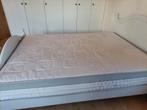 Eiken bed in Flamant stijl 150cm x 200cm, Huis en Inrichting, Ophalen, Gebruikt, Flamant, 200 cm