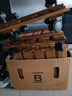 Planten trolly hout 9 stuks, Ophalen