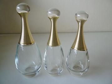 Set lege Dior-spuitflessen beschikbaar voor biedingen