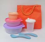 Tupperware Kom + Beker + Bestek + Tas, Nieuw, Ophalen of Verzenden, Kraamcadeau