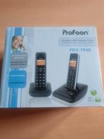 ProFoon PDX7920 2 draadloze telefoons met laadstations, Télécoms, Comme neuf, Enlèvement ou Envoi