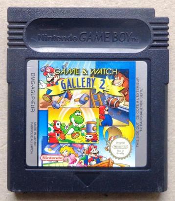 Game & Watch Gallery 2 voor de Gameboy Color en Advance  beschikbaar voor biedingen