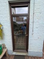 Glazen tuindeur - dubbele beglazing, Doe-het-zelf en Bouw, Ophalen, Gebruikt, Hout