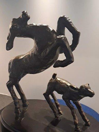 Antieke dierenbrons, Antiek en Kunst, Curiosa en Brocante, Ophalen of Verzenden