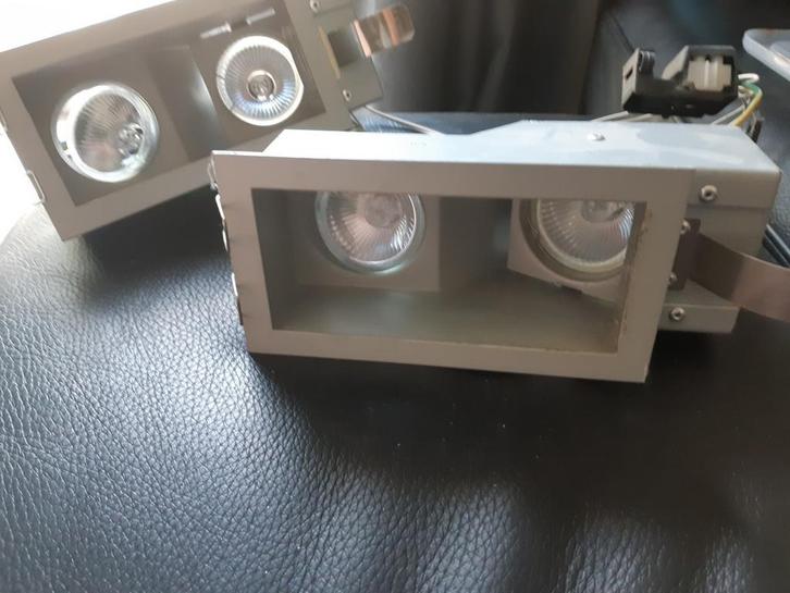 wever en ducré inbouw, Huis en Inrichting, Lampen | Spots, Zo goed als nieuw, Plafondspot of Wandspot, Metaal of Aluminium, Inbouw