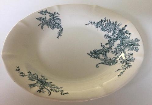 Ronde Keramische Schaal Boch Frères BFK Art Nouveau, Antiek en Kunst, Antiek | Keramiek en Aardewerk, Ophalen