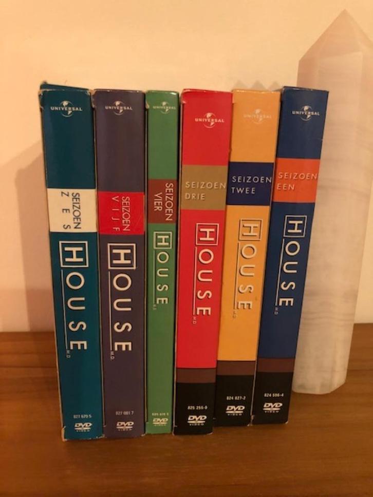 DVD House seizoen 1 - 6, Cd's en Dvd's, Dvd's | Actie, Ophalen of Verzenden