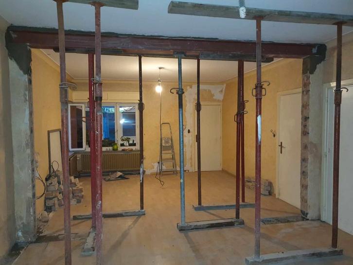 Algemene renovatie werken binnen en buiten huis.0466498753, Zakelijke goederen, Kantoor en Winkelinrichting | Magazijn, Stelling en Opslag
