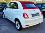 Fiat 500C 500 C / Cabrio / Navigatie / Led / Vele opties!, 4 zetels, Gebruikt, 4 cilinders, Wit