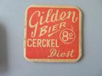 bierviltje Gildenbier Cerckel Diest, Verzamelen, Biermerken, Verzenden, Zo goed als nieuw, Viltje(s), Overige merken