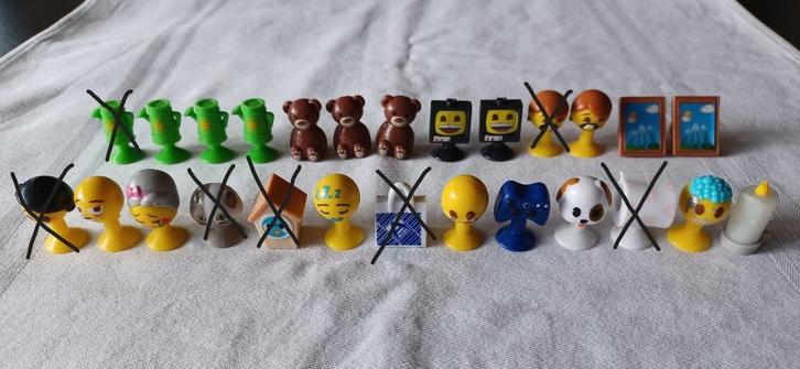 Emoji's Aldi 2025, Verzamelen, Poppetjes en Figuurtjes, Zo goed als nieuw, Ophalen of Verzenden