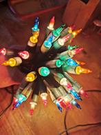 Kerstverlichting 35 gekleurde lampjes + 2 reserve., Diversen, Ophalen of Verzenden, Gebruikt
