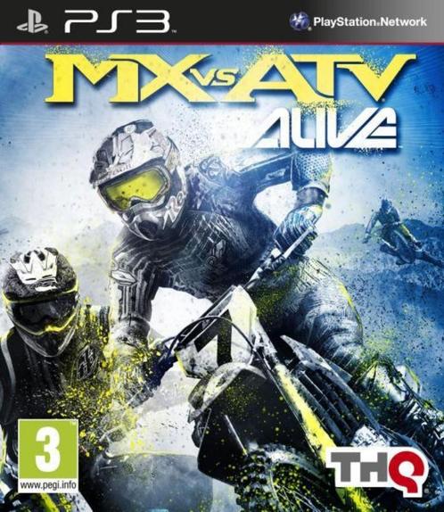 MX vs ATV Alive, Consoles de jeu & Jeux vidéo, Jeux | Sony PlayStation 3, Comme neuf, Course et Pilotage, 1 joueur, À partir de 3 ans