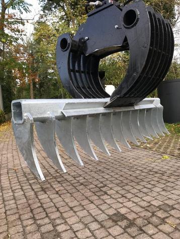 harken voor sorteergrijper, Ophalen