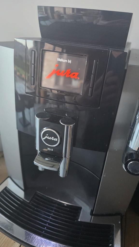 Jura WE8 Inox foncé, Electroménager, Cafetières, Utilisé, Café moulu, Café en grains, Cafetière, 10 tasses ou plus, Réservoir d'eau amovible