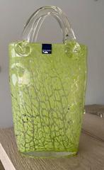 Grote tas - LEONARDO moderne glazen pastavaas, Ophalen of Verzenden, Minder dan 50 cm, Groen, Glas