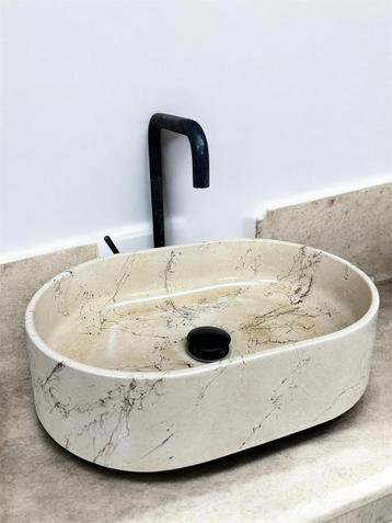 Lavabo beige gold marble beschikbaar voor biedingen