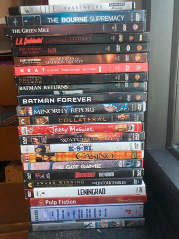 30 tal Dvd’s 1 euro stuk of 10 voor alles beschikbaar voor biedingen