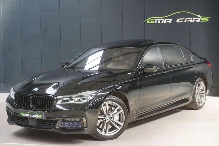 BMW 7 Serie 750 Li xDrive M Pack Long-Nav-Pano-Leder-360c-Ga, Auto's, BMW, Bedrijf, Te koop, 7 Reeks, ABS, Achteruitrijcamera