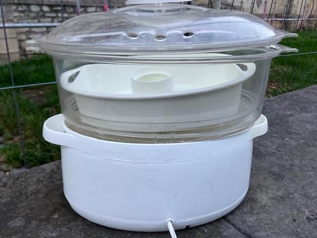 STOOM KOKER STOOM PAN STEAMER TRISTAR S -02 A. 1000 WATT., Elektronische apparatuur, Ovens, Zo goed als nieuw, Vrijstaand, Stoom