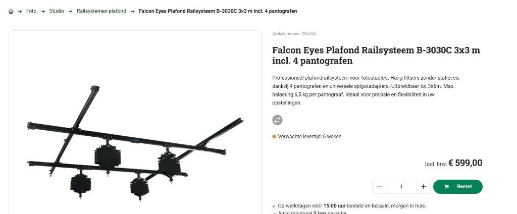 rail, Ophalen, Zo goed als nieuw