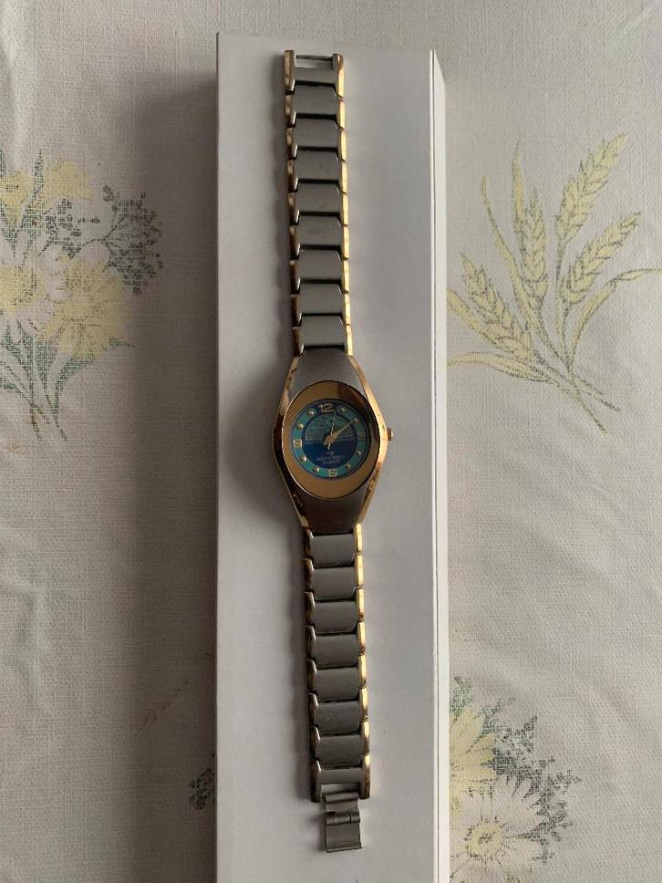 Quartz dameshorloge, Handtassen en Accessoires, Horloges | Dames, Polshorloge, Overige merken, Staal, Staal, Ophalen of Verzenden